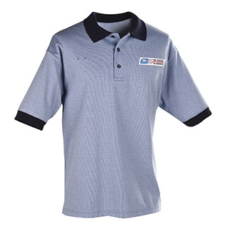 Ladies' USPS Retail Clerk Postal Uniform Knit Polo Shirt
