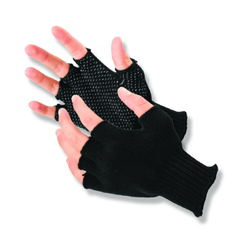 Half-Finger Grip Dot Glove